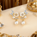 2025 New Light Luxury Camellia Earrings – S925 Sterling Silver Women’s Jewelry, High-End Romantic Gift for Girlfriend