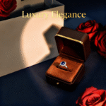 2025 New Light Luxury Pure Gold Couple Ring – Elegant 24K Gold Women’s Ring, Birthday Gift for Girlfriend